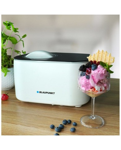 Gelatiera Blaupunkt ICM401 Bianco Nero Acciaio inossidabile