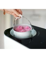 Gelatiera Blaupunkt ICM401 Bianco Nero Acciaio inossidabile