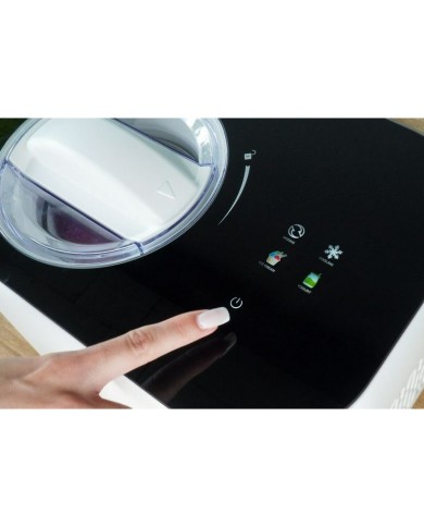 Gelatiera Blaupunkt ICM401 Bianco Nero Acciaio inossidabile