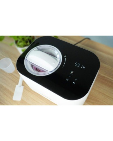 Gelatiera Blaupunkt ICM401 Bianco Nero Acciaio inossidabile