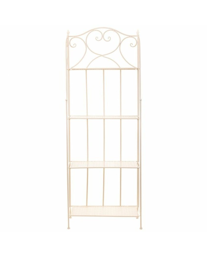 Scaffale Alexandra House Living Bianco Metallo Ferro 28 x 70 x 28 cm