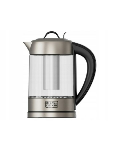 Bollitore Black & Decker BXKE2205E Nero Trasparente Argentato Plastica 2200 W 1,7 L