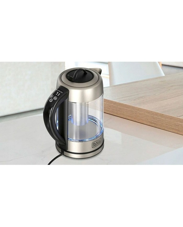 Bollitore Black & Decker BXKE2205E Nero Trasparente Argentato Plastica 2200 W 1,7 L