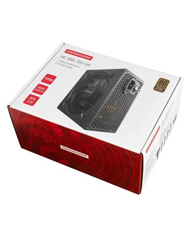 Fonte di Alimentazione Modecom ZAS-MC-B88-700-ATX-SM ATX 700 W 80 Plus Bronze
