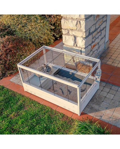 Gabbia Ferplast 12 kg Acrilico Legno Metallo Plastica 100 x 51 x 116,5 cm