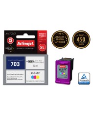 Cartuccia d'inchiostro compatibile Activejet AH-703CR Ciano/Magenta/Giallo