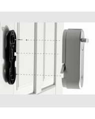 Serratura Yale 05/501000/SN Argentato Ottone