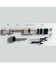 Serratura Yale 05/501000/SN Argentato Ottone