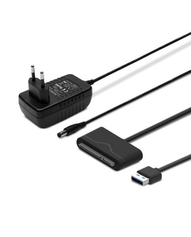 Cavo USB SATA III Savio AK-39 Nero 50 cm Cavo USB SATA III Savio AK-39 Nero 50 cm