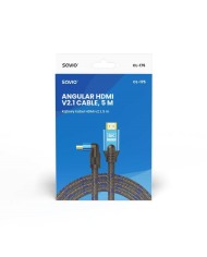 Cavo HDMI Savio CL-175 Azzurro Nero 5 m Cavo HDMI Savio CL-175 Azzurro Nero 5 m