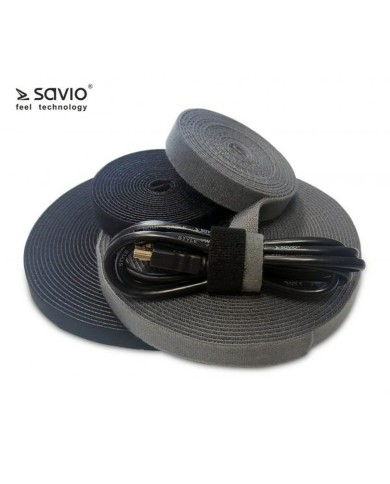 Raccogli Cavi Savio OC-01/B Nero Raccogli Cavi Savio OC-01/B Nero