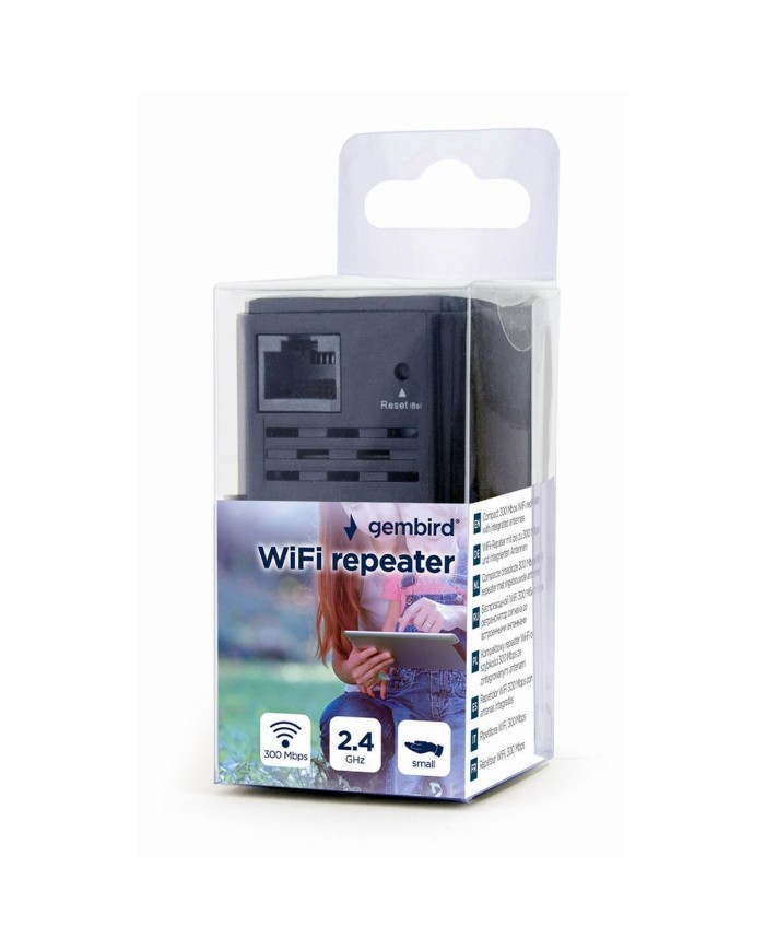 Amplificatore Wi-Fi GEMBIRD WNP-RP300-03-BK