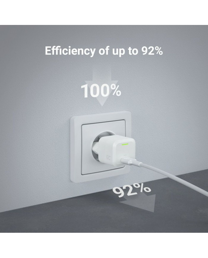 Cavo USB Green Cell CHARGC06W Bianco