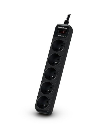 Multipresa 5 Prese con Interruttore Cyberpower Tracer 3 (1,8 m)