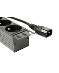 Multipresa 19" 8 Tomas Schuko con On/Off Switch GEMBIRD EG-PDU-014-FC14 (3 m)