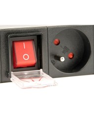 Multipresa 19" 8 Tomas Schuko con On/Off Switch GEMBIRD EG-PDU-014-FC14 (3 m)