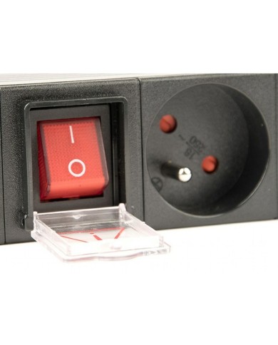 Multipresa 19" 8 Tomas Schuko con On/Off Switch GEMBIRD EG-PDU-014-FC14 (3 m)