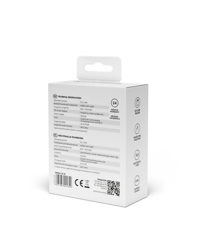 Lettore MP3 e Trasmettitore FM per Auto Savio SAVTR-10