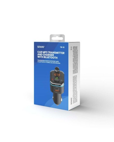 Lettore MP3 e Trasmettitore FM per Auto Savio TR-11/B