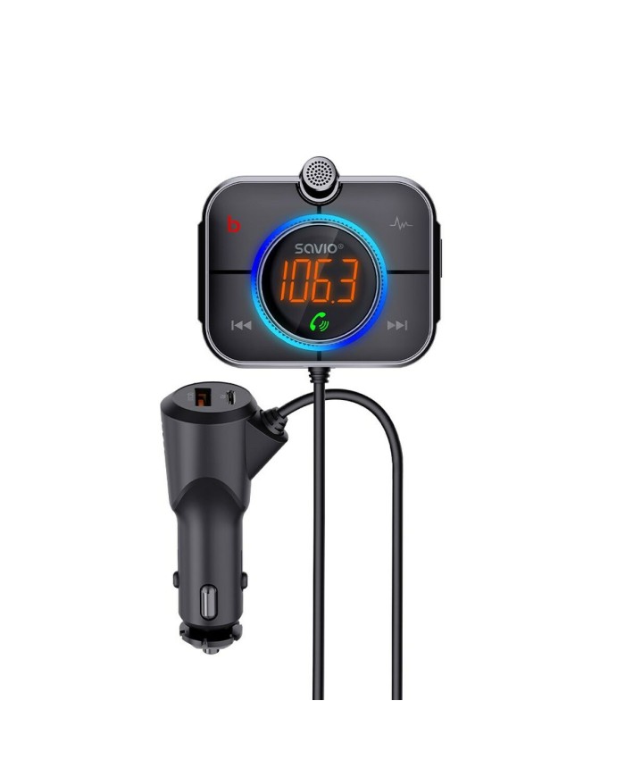 Lettore MP3 e Trasmettitore FM per Auto Savio TR-14