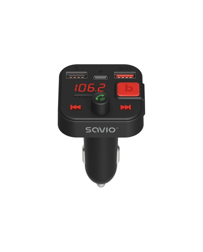 Lettore MP3 e Trasmettitore FM per Auto Savio TR-15