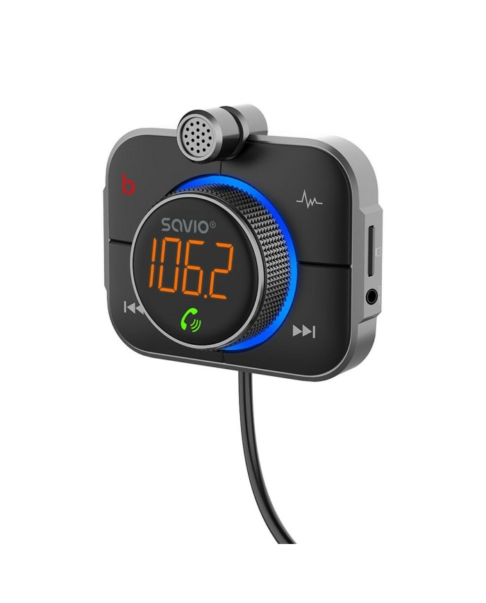 Lettore MP3 e Trasmettitore FM per Auto Savio TR-14