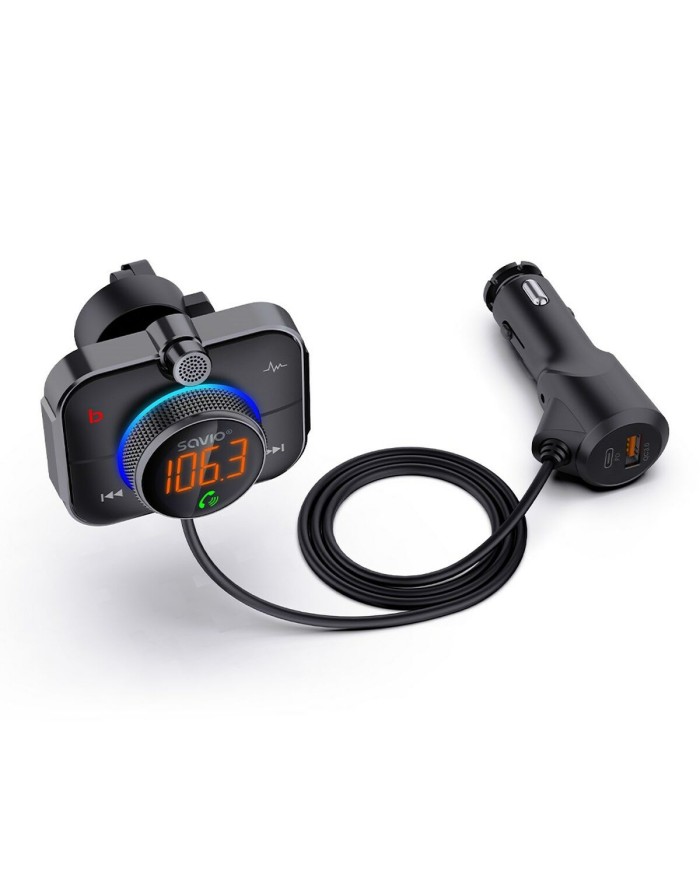 Lettore MP3 e Trasmettitore FM per Auto Savio TR-14