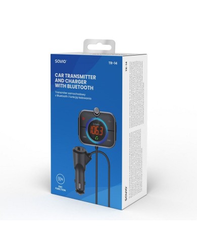 Lettore MP3 e Trasmettitore FM per Auto Savio TR-14