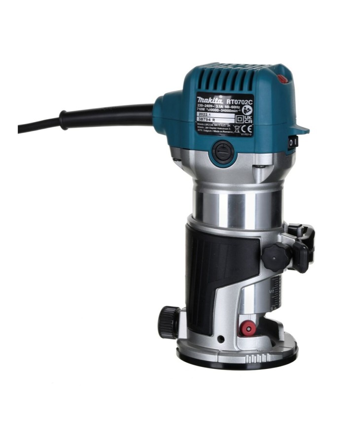 Fresatrice per bordi Makita RT0702CX2J 710 W Fresatrice per bordi Makita RT0702CX2J 710 W