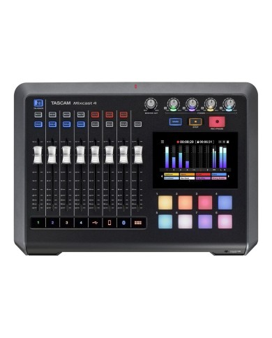 Tavolo da DJ Tascam MIXCAST 4 Tavolo da DJ Tascam MIXCAST 4