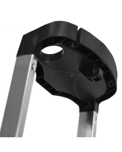 Scala Pieghevole a 3 Scalini Krause 126313 Argentato Alluminio Scala Pieghevole a 3 Scalini Krause 126313 Argentato Alluminio