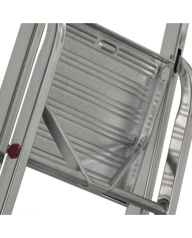 Scala Pieghevole a 5 Scalini Krause 729 Argentato Acciaio inossidabile Alluminio Scala Pieghevole a 5 Scalini Krause 729 Argentato Acciaio inossidabile Alluminio