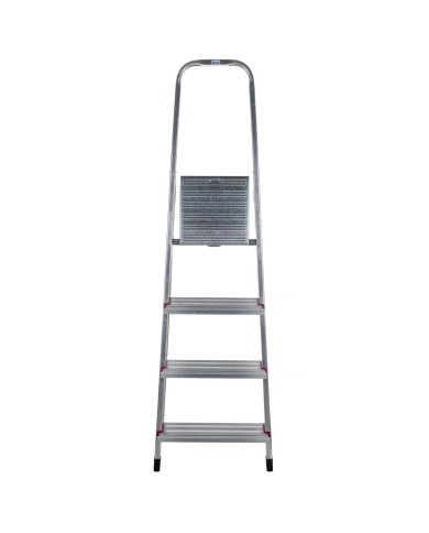 Scala Pieghevole a 4 Scalini Krause 000705 Argentato Alluminio Scala Pieghevole a 4 Scalini Krause 000705 Argentato Alluminio