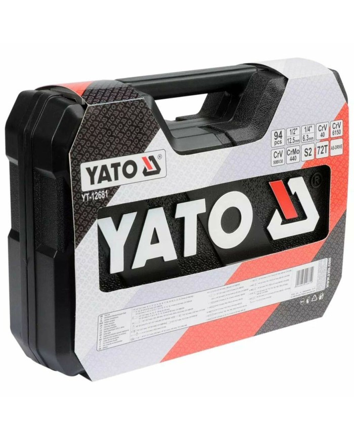 Set di chiavi a bussola Yato YT-12681 Set di chiavi a bussola Yato YT-12681