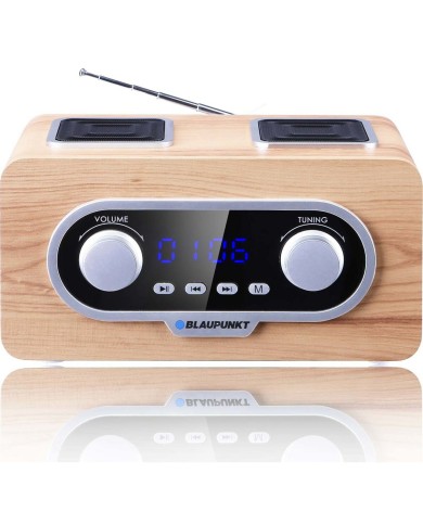 Radio Blaupunkt PP5.2CR Bianco Marrone Legno