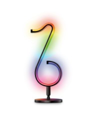 Lampada da tavolo Activejet AJE-MELODY RGB Nero Plastica 7 W 5 V