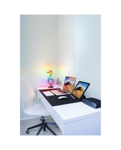 Lampada da tavolo Activejet AJE-MELODY RGB Nero Plastica 7 W 5 V