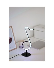 Lampada da tavolo Activejet AJE-MELODY RGB Nero Plastica 7 W 5 V