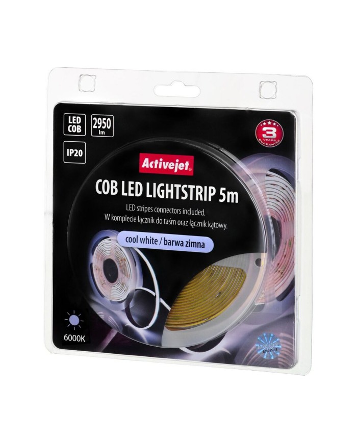Strisce LED Activejet AJE-COB 5m zim No F 30 W