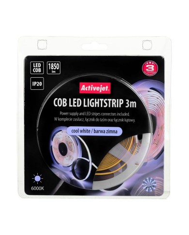 Nastro luminoso Activejet AJE-COB (1 Pezzi) (1 Unità)