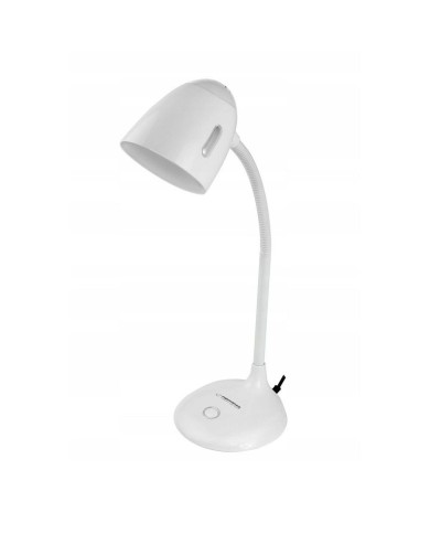 Lampada da scrivania Esperanza ELD110W Bianco Plastica 12 W Lampada da scrivania Esperanza ELD110W Bianco Plastica 12 W