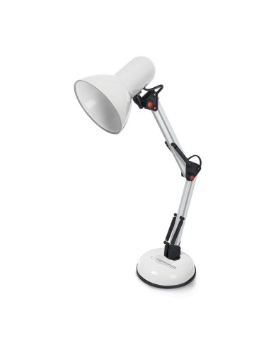 Lampada da scrivania Esperanza ELD112W Bianco Nero Plastica 12 W Lampada da scrivania Esperanza ELD112W Bianco Nero Plastica 12 W