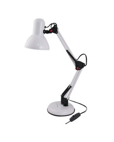 Lampada da scrivania Esperanza ELD112W Bianco Nero Plastica 12 W