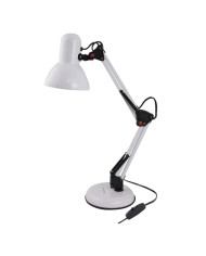 Lampada da scrivania Esperanza ELD112W Bianco Nero Plastica 12 W Lampada da scrivania Esperanza ELD112W Bianco Nero Plastica 12 W