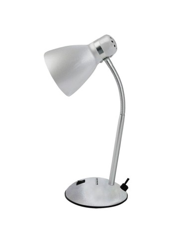 Lampada da scrivania Esperanza ELD113S Argentato Plastica 12 W Lampada da scrivania Esperanza ELD113S Argentato Plastica 12 W