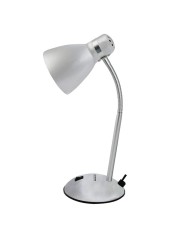 Lampada da scrivania Esperanza ELD113S Argentato Plastica 12 W Lampada da scrivania Esperanza ELD113S Argentato Plastica 12 W
