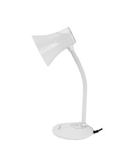 Lampada da scrivania Esperanza ELD111W Bianco Nero Plastica 12 W Lampada da scrivania Esperanza ELD111W Bianco Nero Plastica 12 W