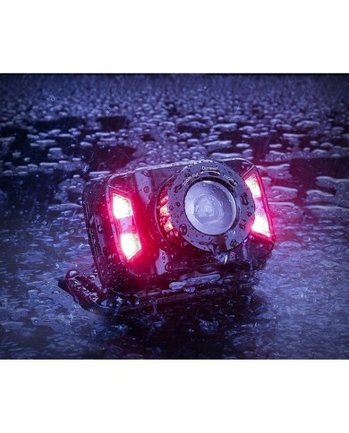 Torcia Frontale LED Libox LB0106 Bianco Nero 250 Lm Torcia Frontale LED Libox LB0106 Bianco Nero 250 Lm