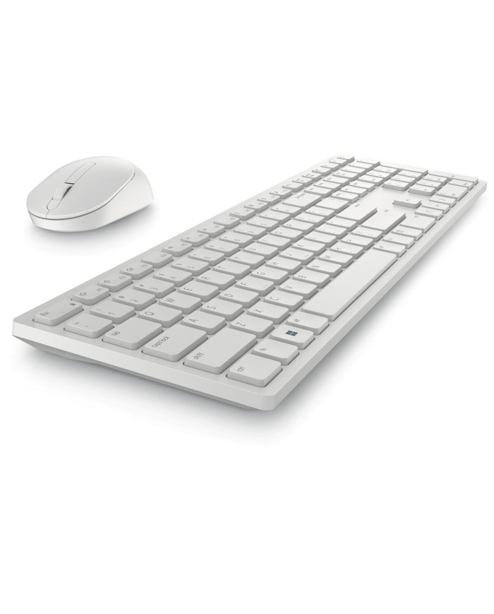 Tastiera e Mouse Wireless Dell KM5221W-WH Bianco Qwerty US Tastiera e Mouse Wireless Dell KM5221W-WH Bianco Qwerty US