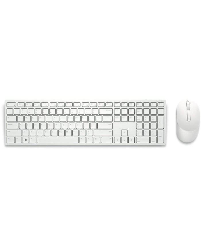 Tastiera e Mouse Wireless Dell KM5221W-WH Bianco Qwerty US Tastiera e Mouse Wireless Dell KM5221W-WH Bianco Qwerty US